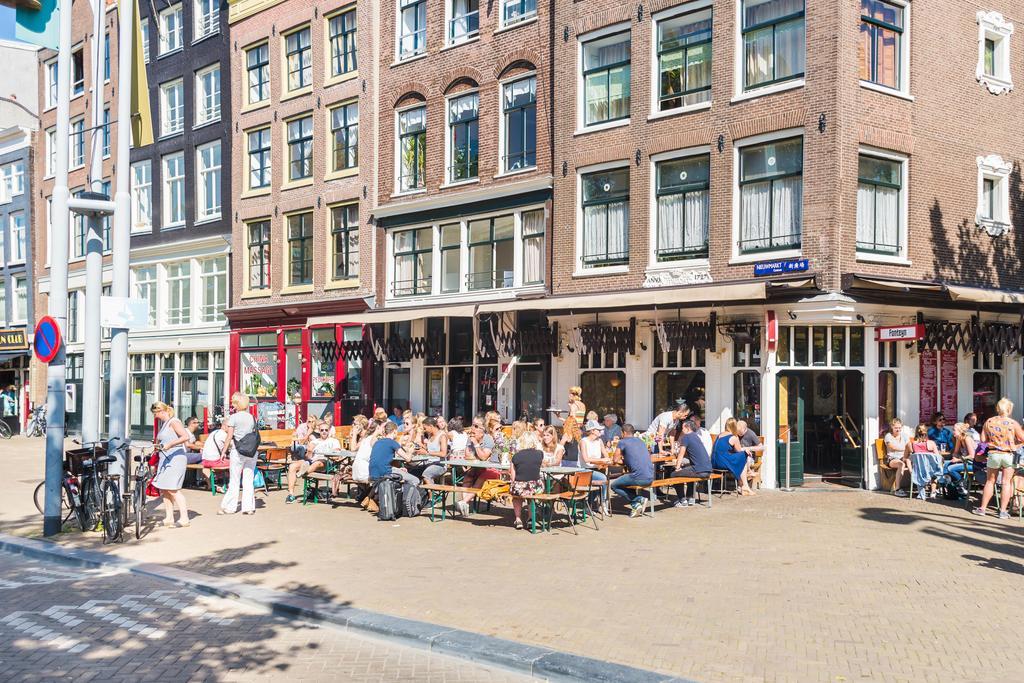 Houseboat Studio With Canalview And Free Bikes Amsterdam Værelse billede