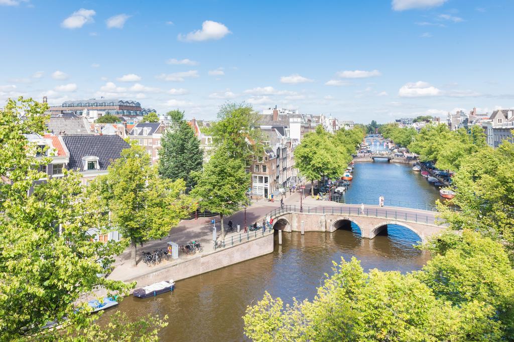 Houseboat Studio With Canalview And Free Bikes Amsterdam Værelse billede
